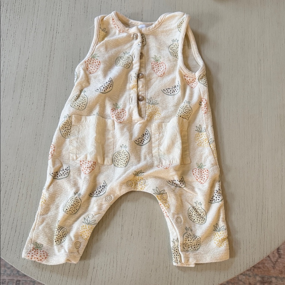Zara Fruit Print Baby Romper